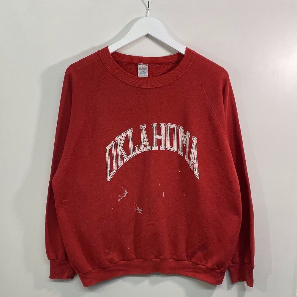 Other Vintage Oklahoma Crewneck Size US XL / EU 56 / 4 - 1 Thumbnail