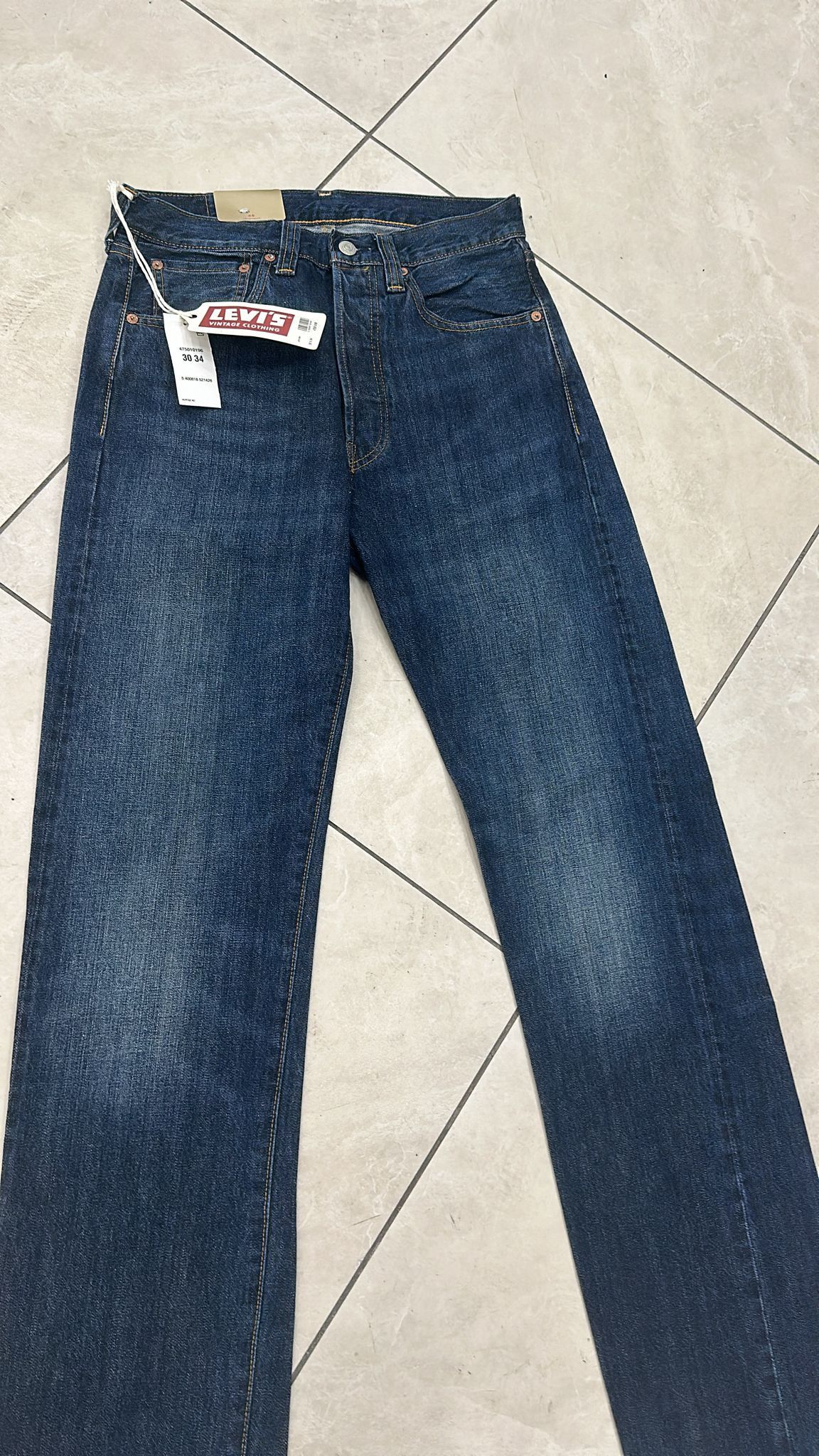Levi's Vintage Clothing LVC Levi's Vintage Clothing 1947 501XX BigE Selvedge Jeans Size US 30 / EU 46 - 3 Thumbnail