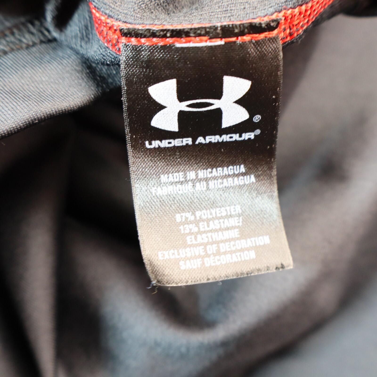 Under Armour Under Armour Men Large Fitted Coupe Adjustee LS Black Grid Size US L / EU 52-54 / 3 - 8 Thumbnail