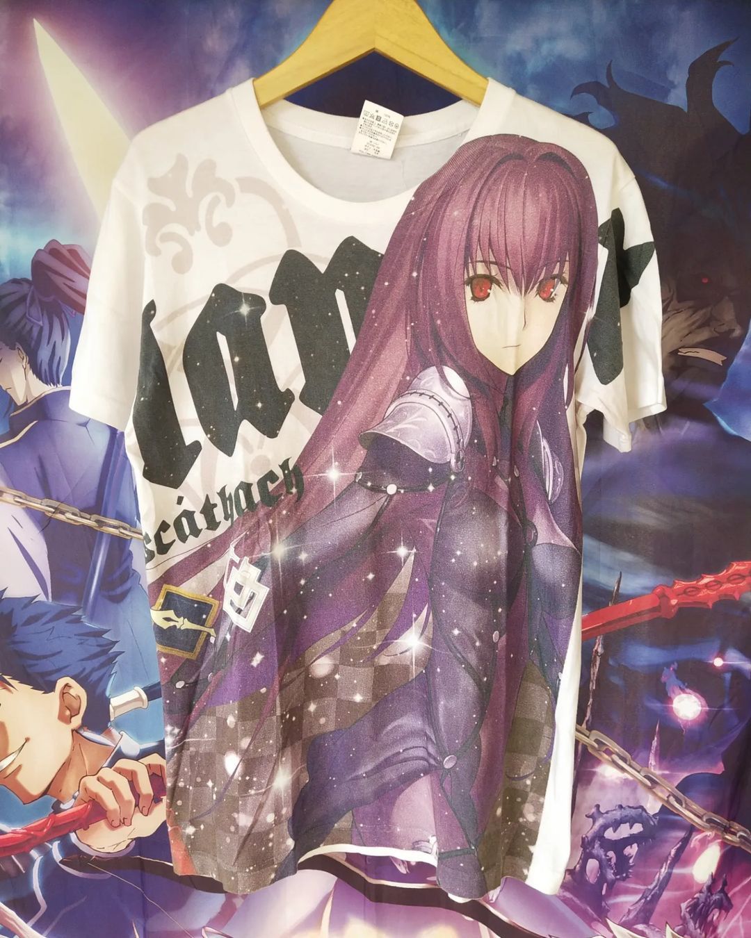 Anime × Japanese Brand Fate/Grand Order Scathach Full Graphic Anime Tees Cospa Size US L / EU 52-54 / 3 - 1 Thumbnail