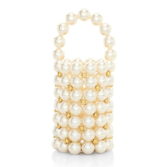 Zara ZARA jumbo pearl bucket bag purse comino vanina Size ONE SIZE - 6 Thumbnail