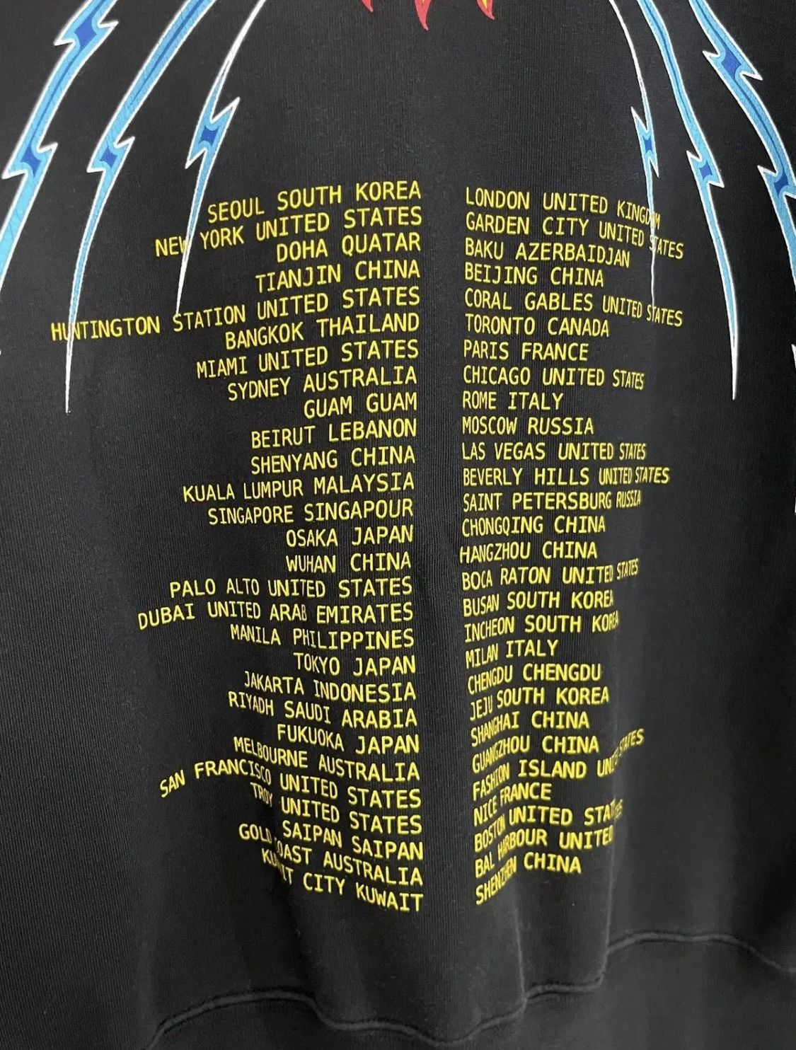 Givenchy Givenchy Star World Tour Sweatshirt Size US M / EU 48-50 / 2 - 7 Thumbnail