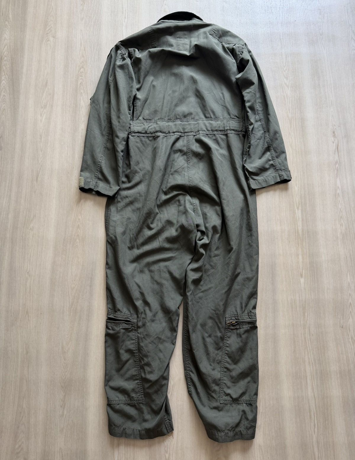 Vintage Vintage USAF Sage Green CWU-27/P Coveralls Air Force Sz 42 Size US L / EU 52-54 / 3 - 13 Thumbnail