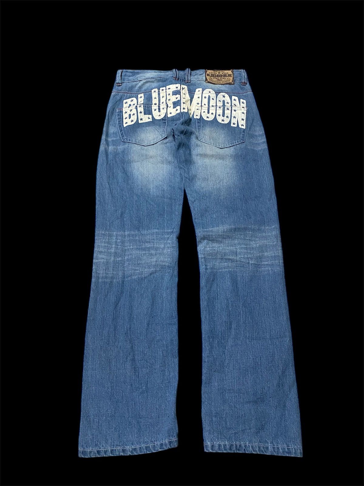 Vintage 💥VINTAGE 90s BLUEMOON USA PATCH💥 Size US 30 / EU 46 - 2 Thumbnail