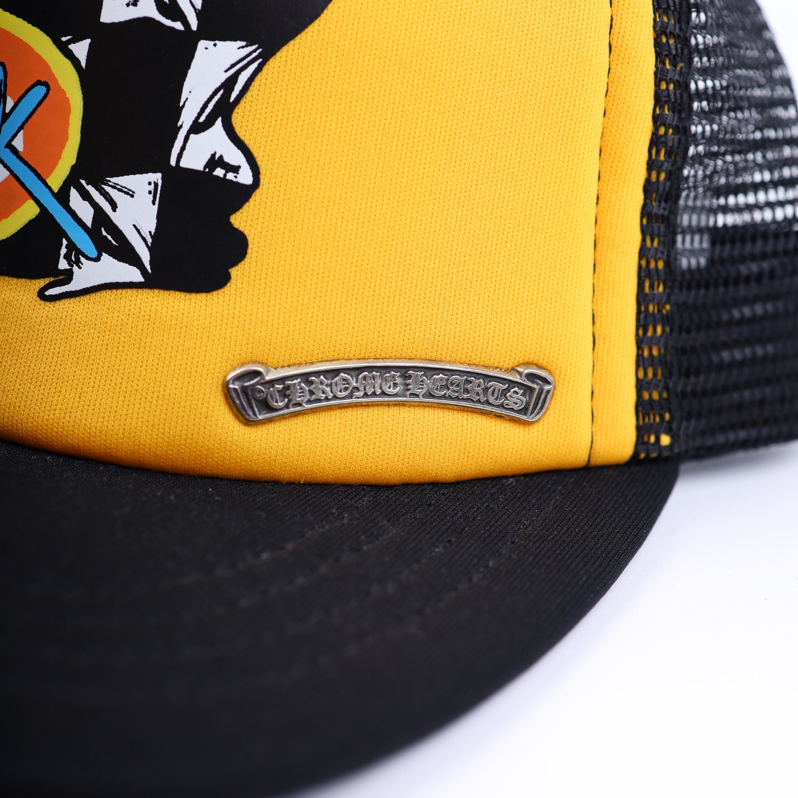 Chrome Hearts CH Sex Records Link Trucker Hat Size ONE SIZE - 3 Thumbnail