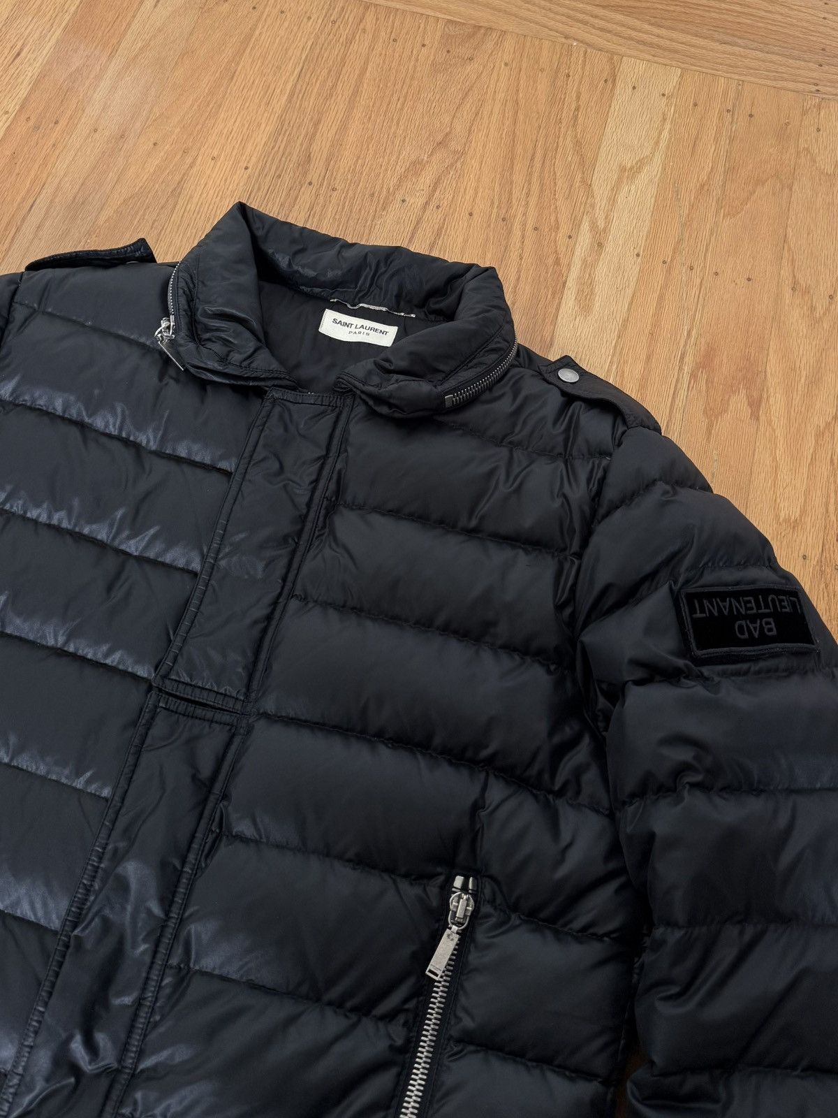 Saint Laurent Paris SAINT LAURENT FW17 “BAD LIEUTENANT” QUILTED DOWN JACKET Size US M / EU 48-50 / 2 - 3 Thumbnail
