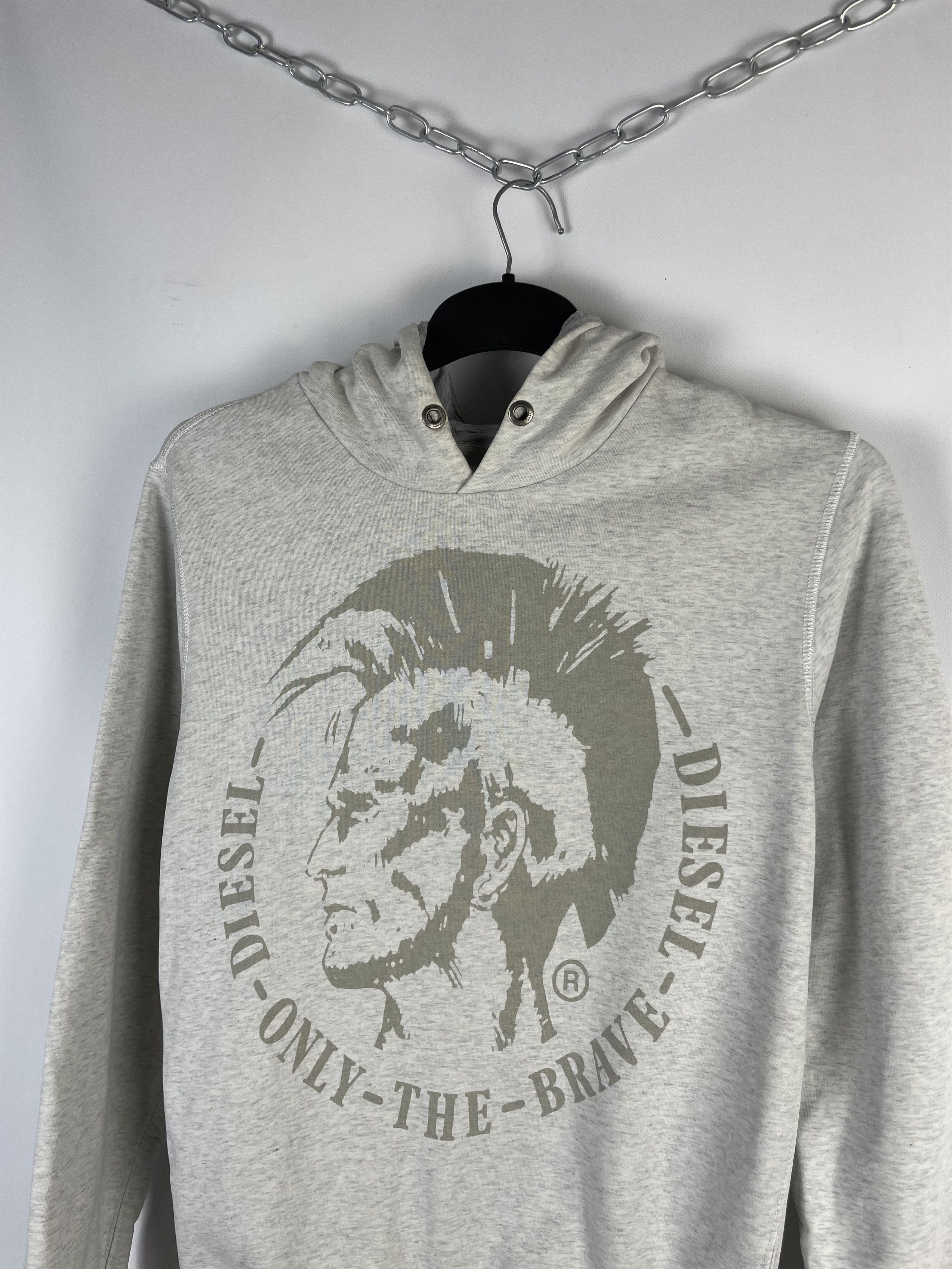 Diesel Vintage Diesel Hoodie Y2k Size US L / EU 52-54 / 3 - 3 Thumbnail