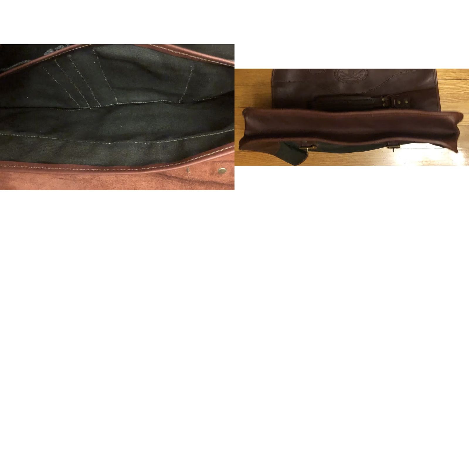 Orvis VINTAGE Orvis Messenger Bag Battenkill Canvas / Leather Briefcase Bag - NICE! Size ONE SIZE - 10 Thumbnail