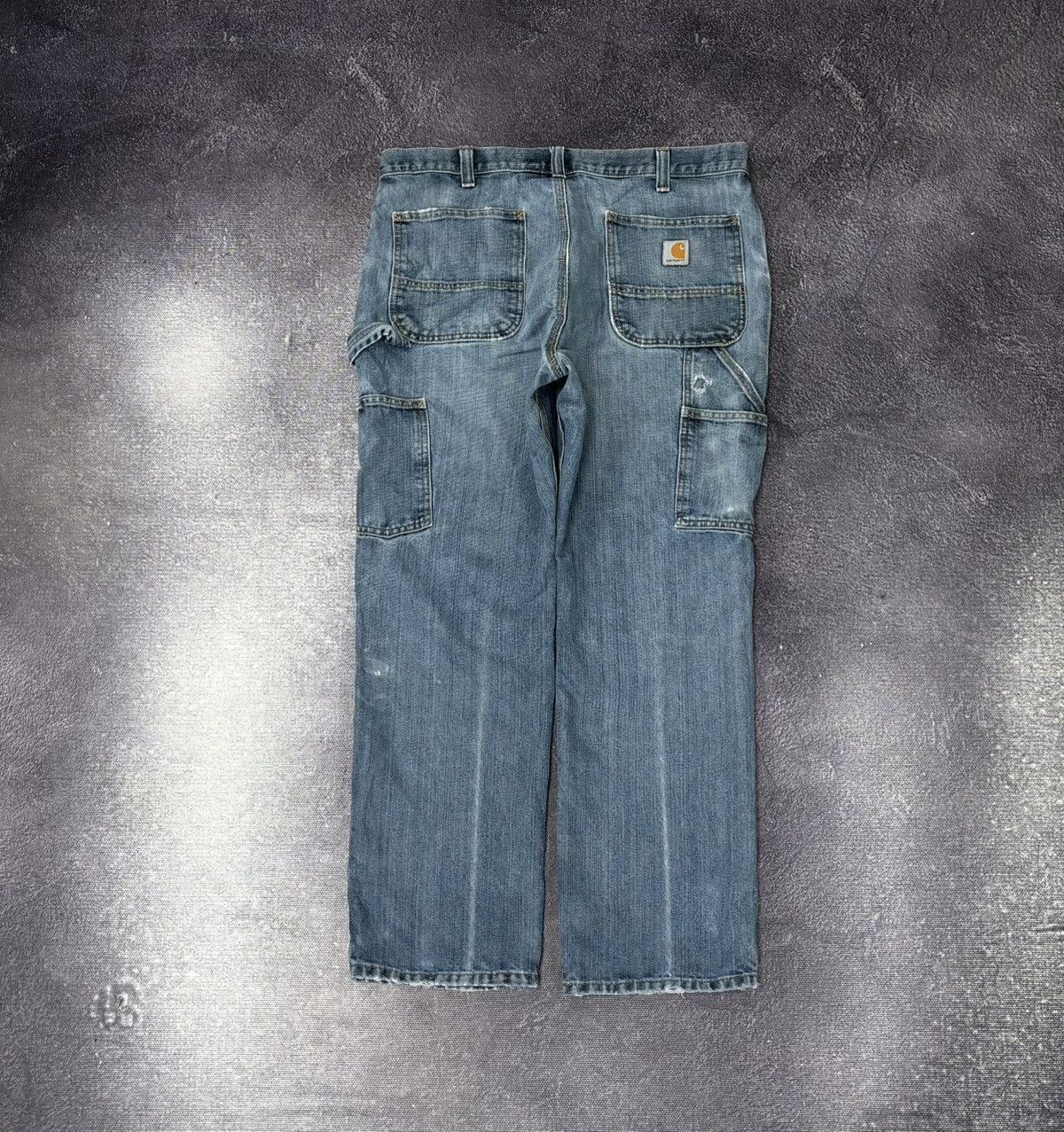 Carhartt Vintage Carhartt Y2K Relaxed Fit Faded Workwear Denim Jeans Size US 36 / EU 52 - 1 Thumbnail