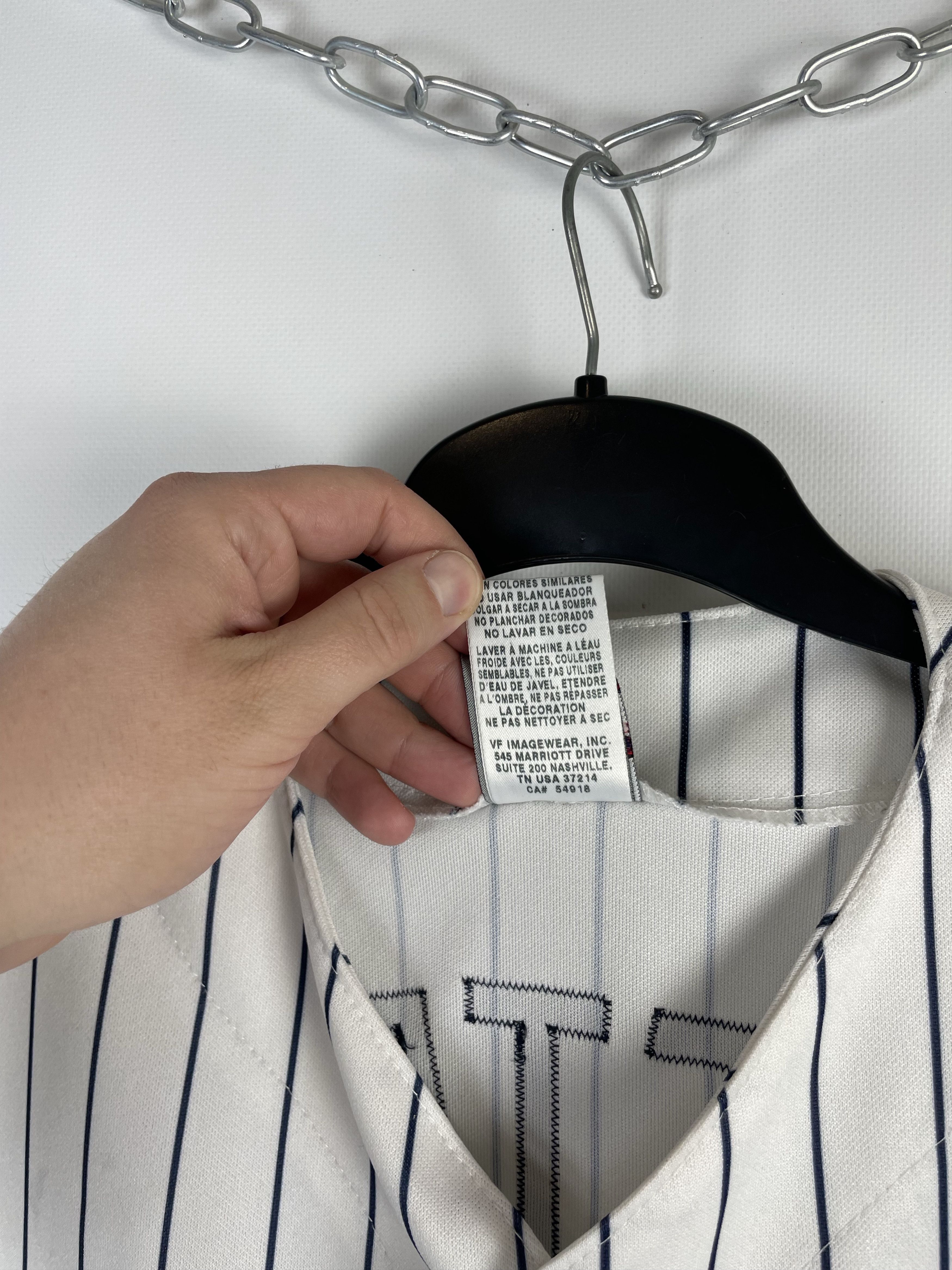 Majestic Vintage MLB New York Yankees Derek Jeter #2 Majestic Jersey Size US XL / EU 56 / 4 - 10 Thumbnail