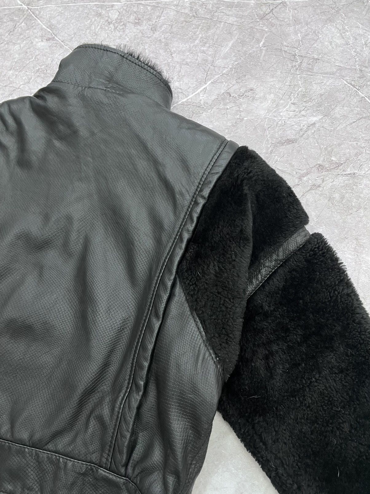 Japanese Brand × Vintage Vintage B3 Style Military Aeroforce Shearling Leather Jacket Size US S / EU 44-46 / 1 - 12 Thumbnail