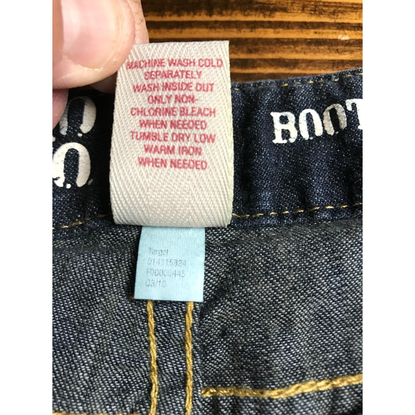 Mossimo Mossimo Jeans Women’s 9R Denim Dark Wash Bootcut Straight Hip NWT Jeans Size 30" / US 8 / IT 44 - 7 Thumbnail