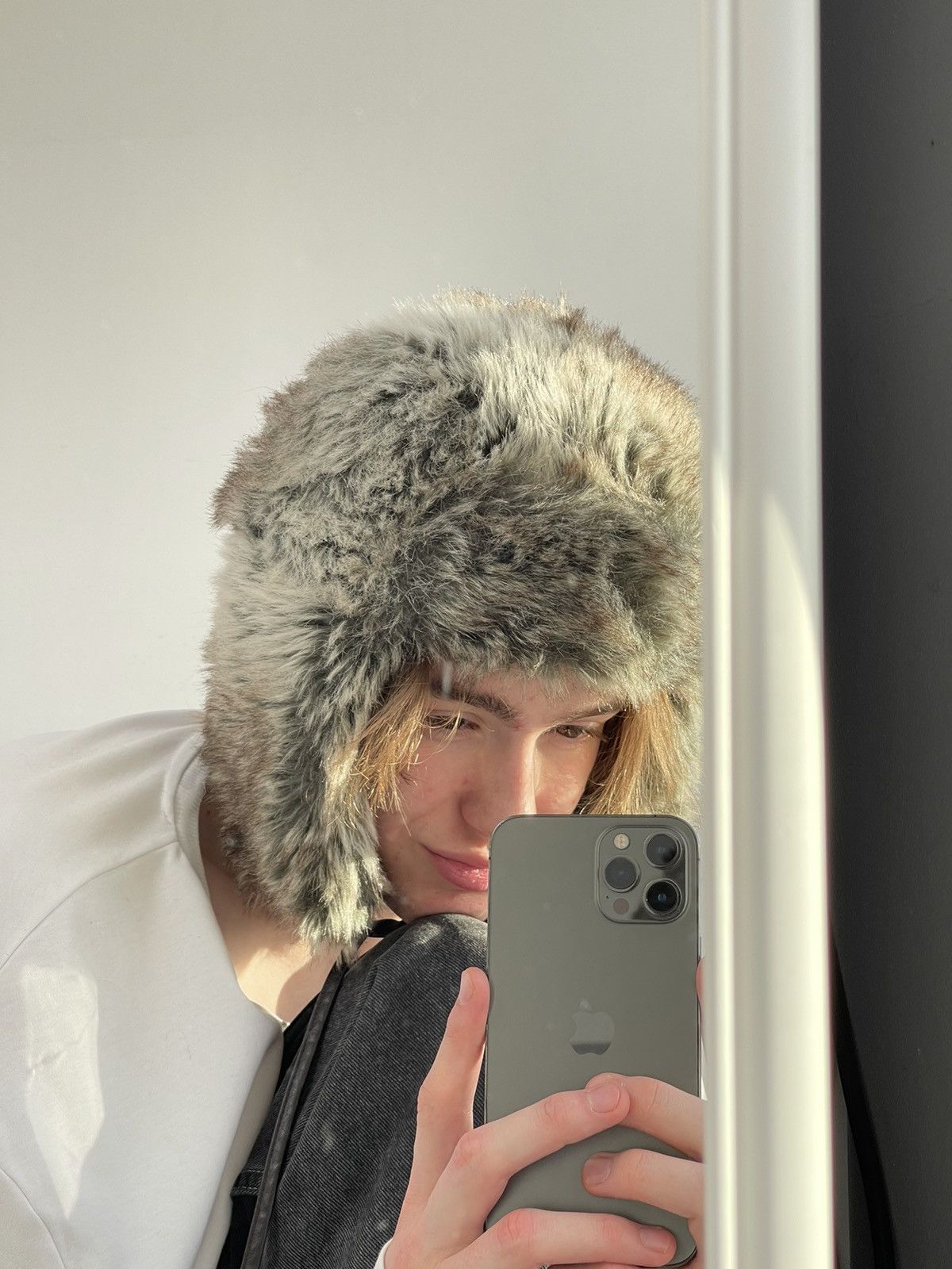Hysteric Glamour × Japanese Brand Vintage fuzzy mohair japanese ushanka hat avant garde Size ONE SIZE - 14 Thumbnail