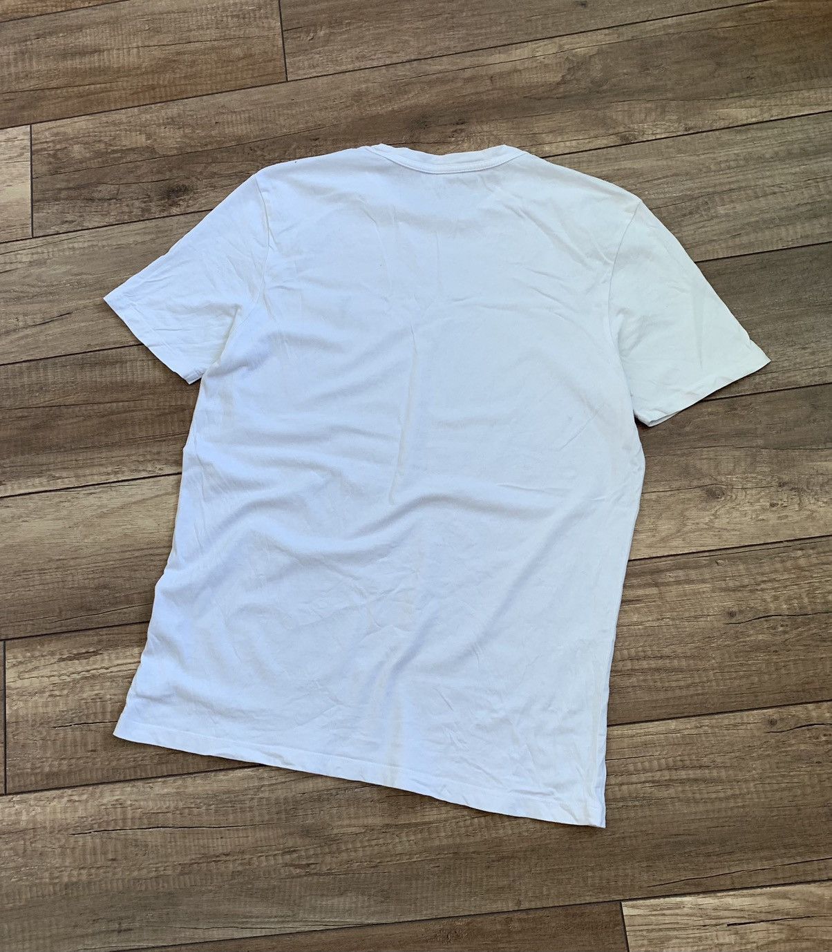 Allsaints AllSaints White Basic Logo T shirt L Size US L / EU 52-54 / 3 - 3 Thumbnail