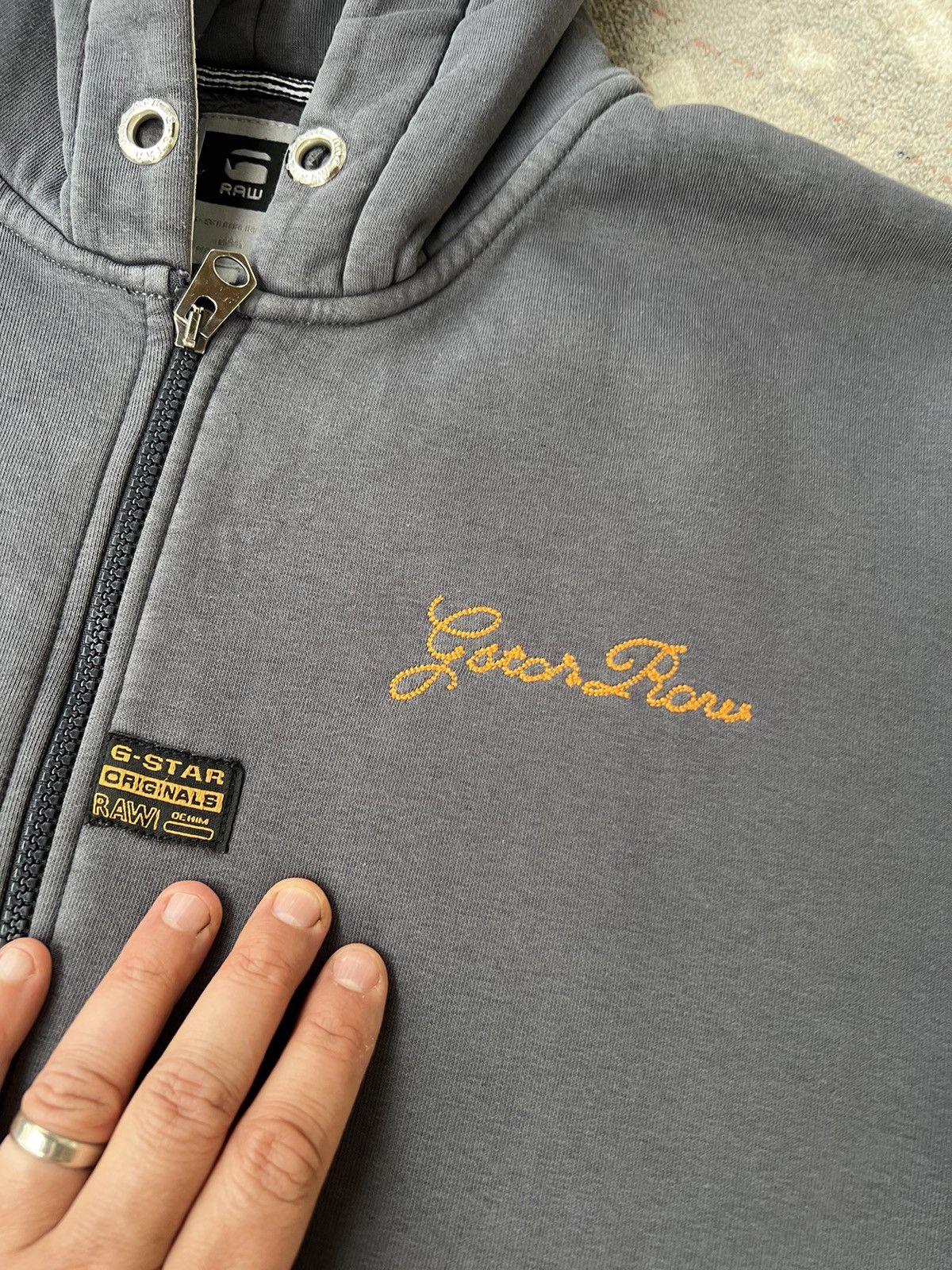 G-Star G-Star Raw Vintage Hoodie Size US XXL / EU 58 / 5 - 4 Thumbnail