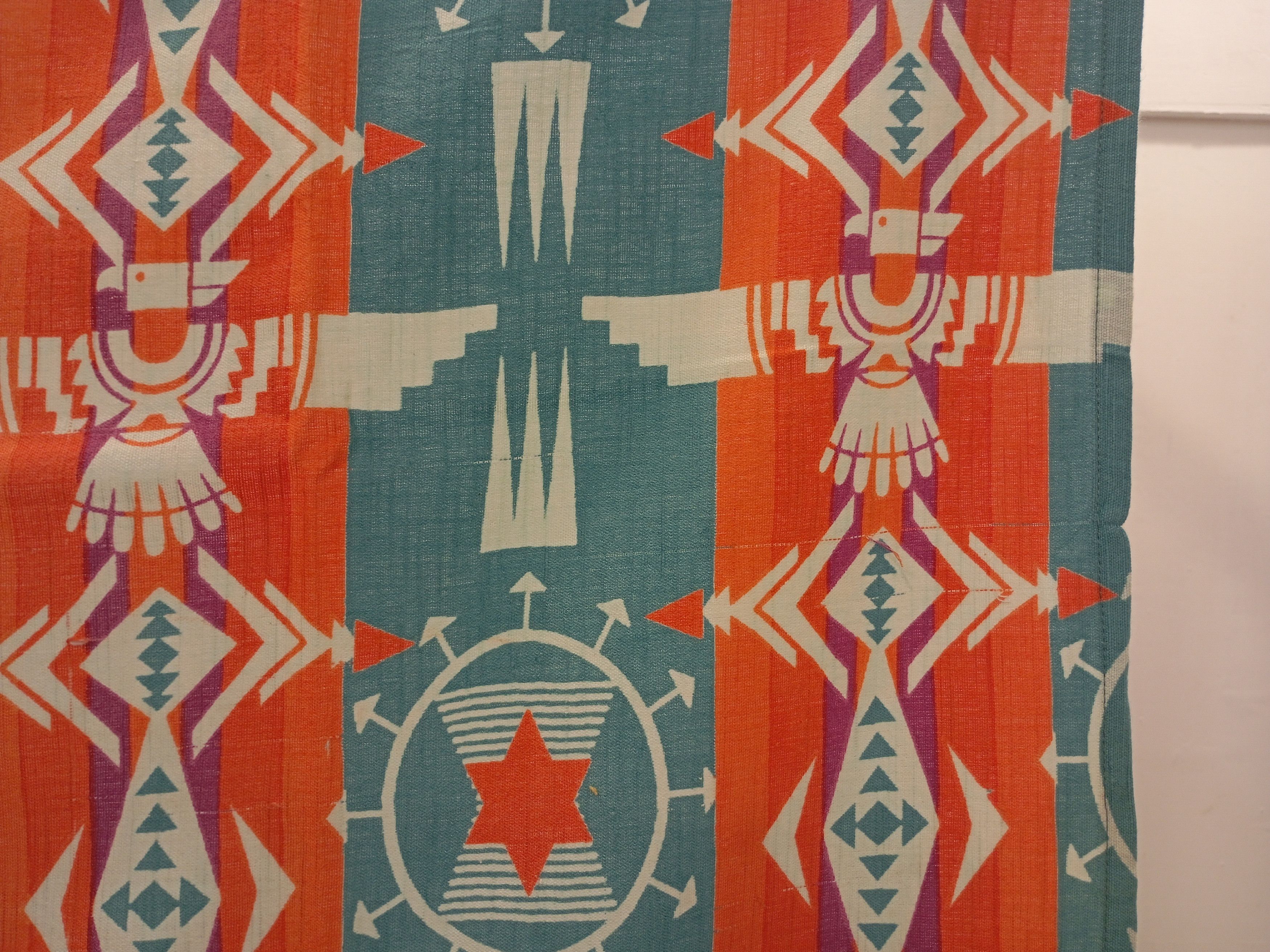 Japanese Brand Navajo ablecloth Home Deco Japan Cotton Size ONE SIZE - 4 Thumbnail