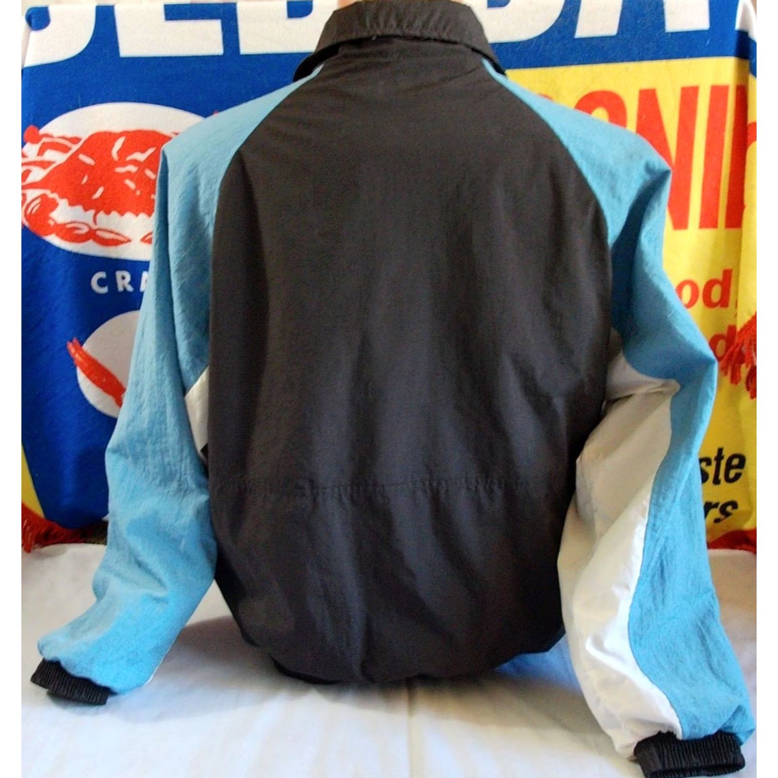 Reebok VTG REEBOK Track Jacket Windbreaker Men's LRG Full Zip Warm Up 90s Y2K COOL Hip Size US L / EU 52-54 / 3 - 5 Thumbnail