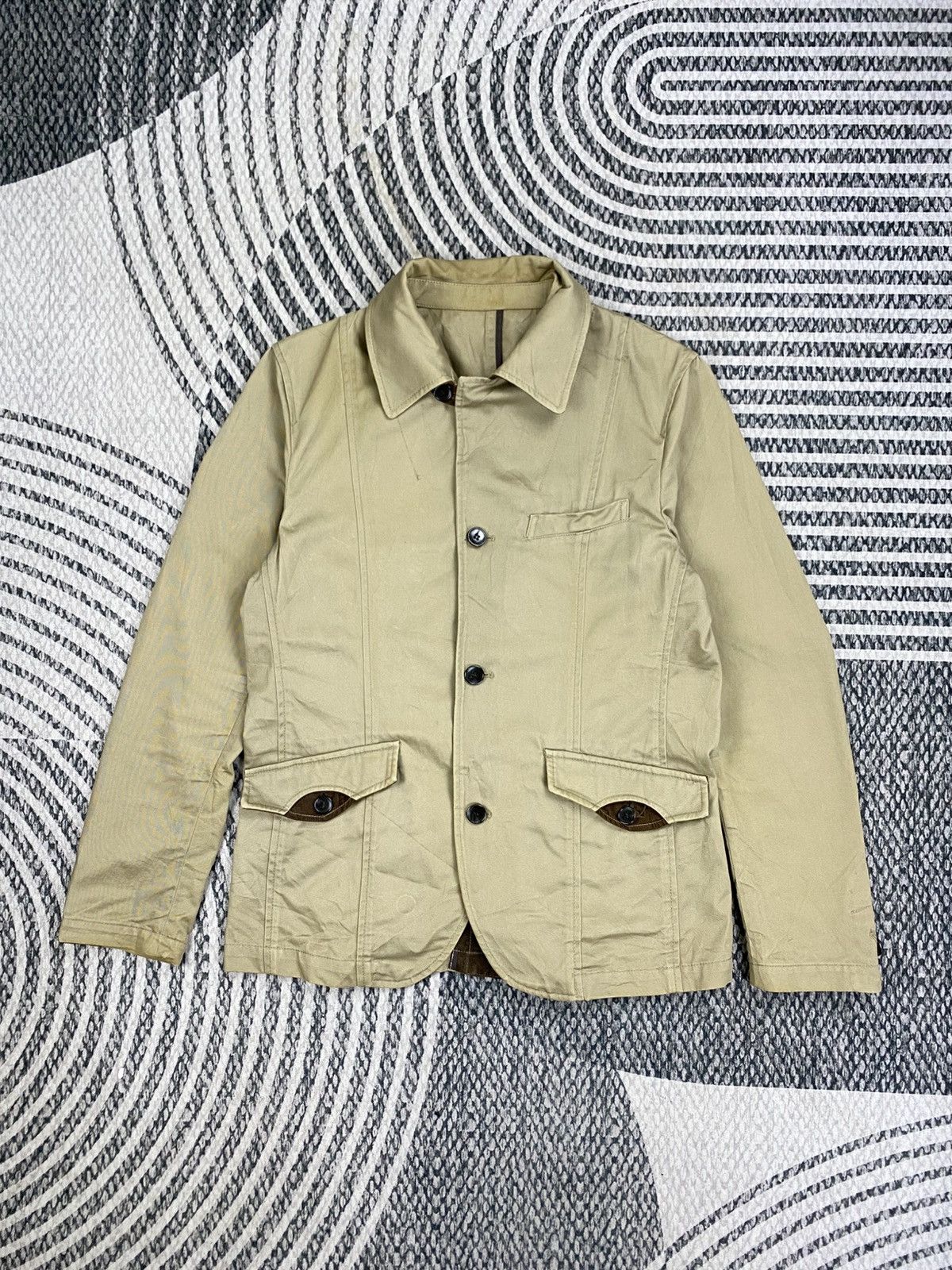 Katharine Hamnett London Vintage Hamnet Double Patch Pocket Jacket Size US M / EU 48-50 / 2 - 1 Thumbnail