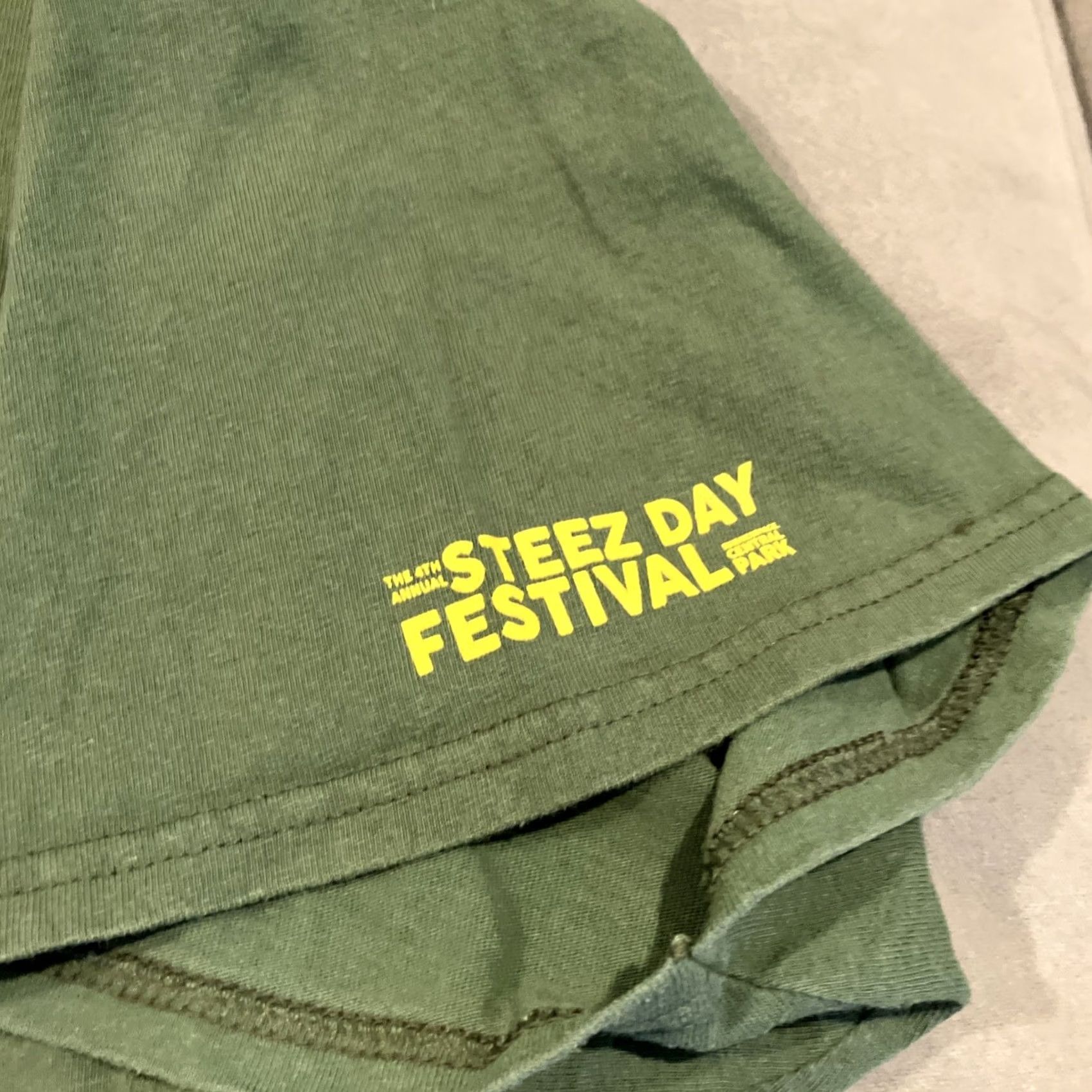 Vintage Pro Era T-Shirt STEEZ Day 4th Annual RARE Men 2XL Green Shirt Mens XXL Size US XXL / EU 58 / 5 - 2 Thumbnail