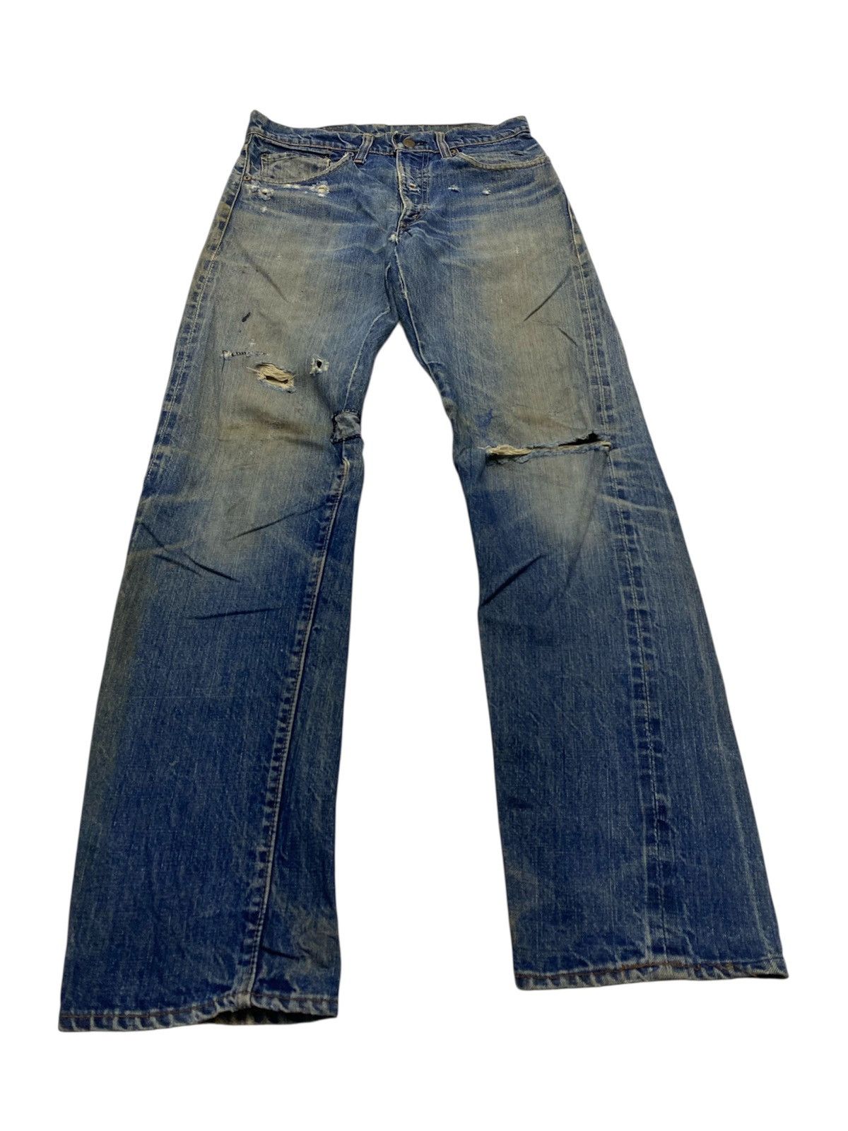 Levi's True Vintage 60s Levis 505 Big E Selvedge Jeans Size US 29 - 1 Thumbnail