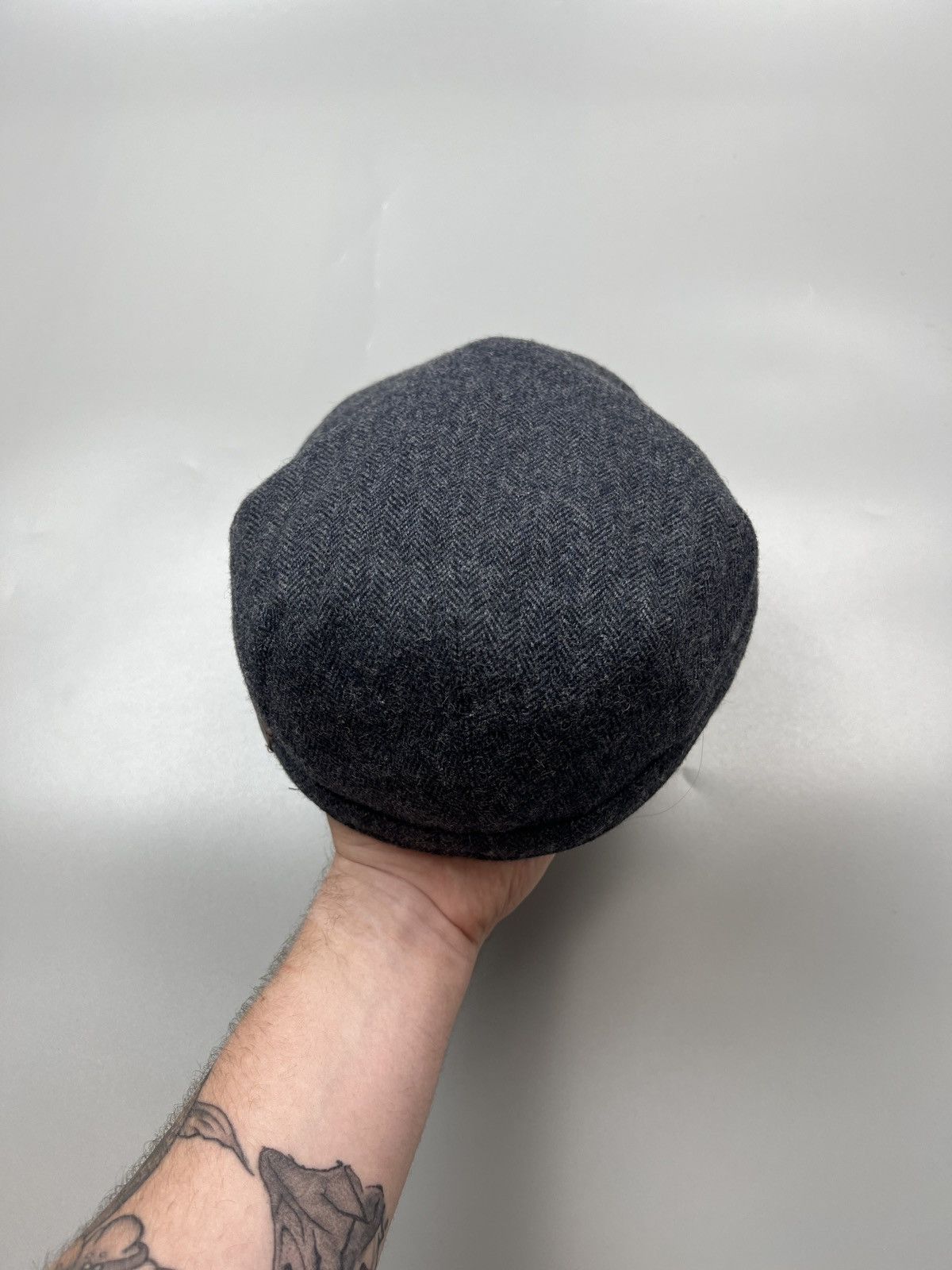 Barbour Barbour Wool Flat Cap Hat (Y0477) Size ONE SIZE - 3 Thumbnail