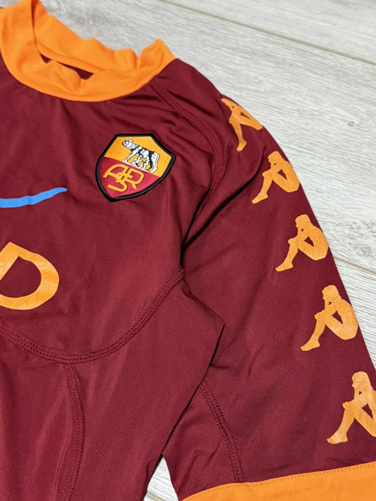 Kappa Kappa Roma jersey football soccer wind tee shirt gorpcore Size US M / EU 48-50 / 2 - 8 Thumbnail