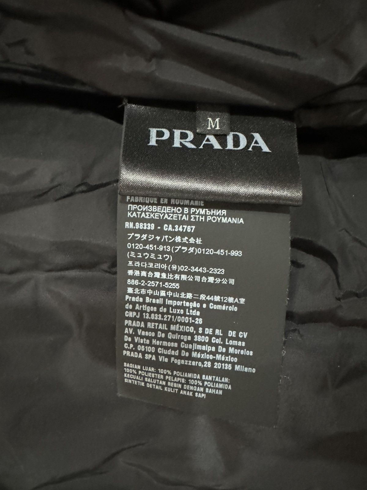 Prada Prada Puffer Jacket Floral Size US M / EU 48-50 / 2 - 3 Thumbnail