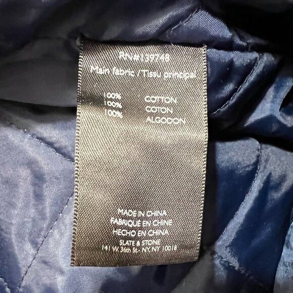 Slate & Stone Slate & Stone Mens Dark Wash Snap Front Long Sleeve Denim Sh Size US L / EU 52-54 / 3 - 10 Thumbnail