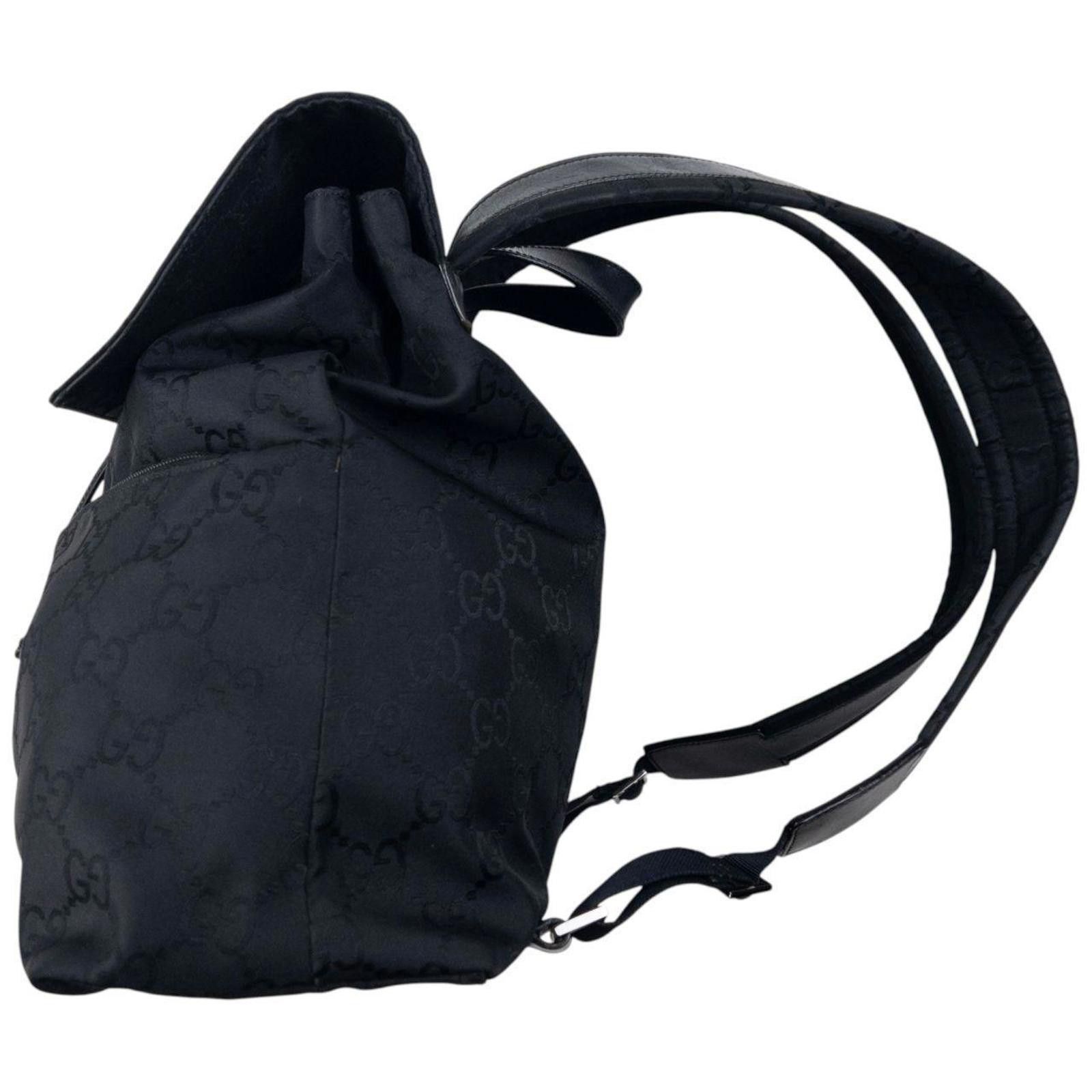 Gucci Vintage 2000s Gucci Monogram Bucket Backpack Size ONE SIZE - 3 Thumbnail
