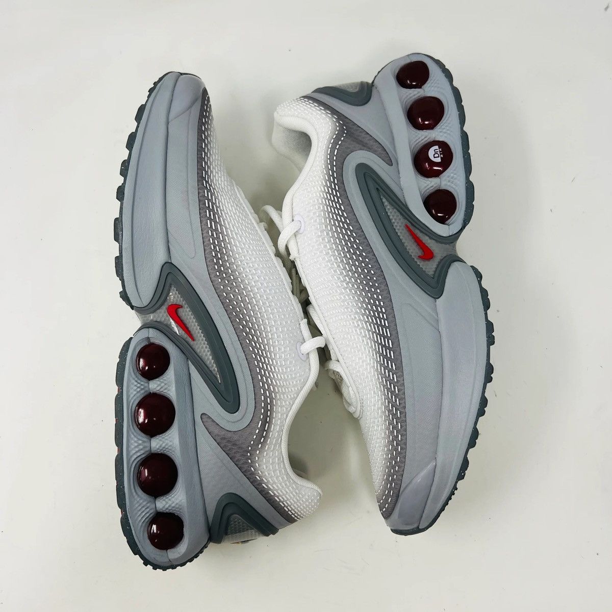 Nike Nike Air Max Dn SE Light Smoke Grey White Smoke Grey Red Size US 10 / EU 43 - 3 Thumbnail