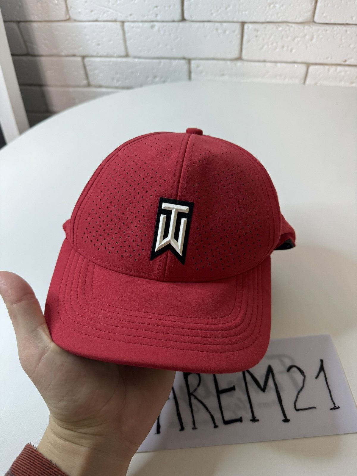 Vintage Nike Tiger Woods cap hat Size ONE SIZE - 2 Thumbnail