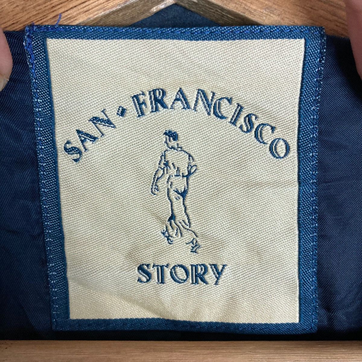 NFL Vintage San-Francisco Story Flat Button Patches Elbow Jacket Size US M / EU 48-50 / 2 - 5 Thumbnail