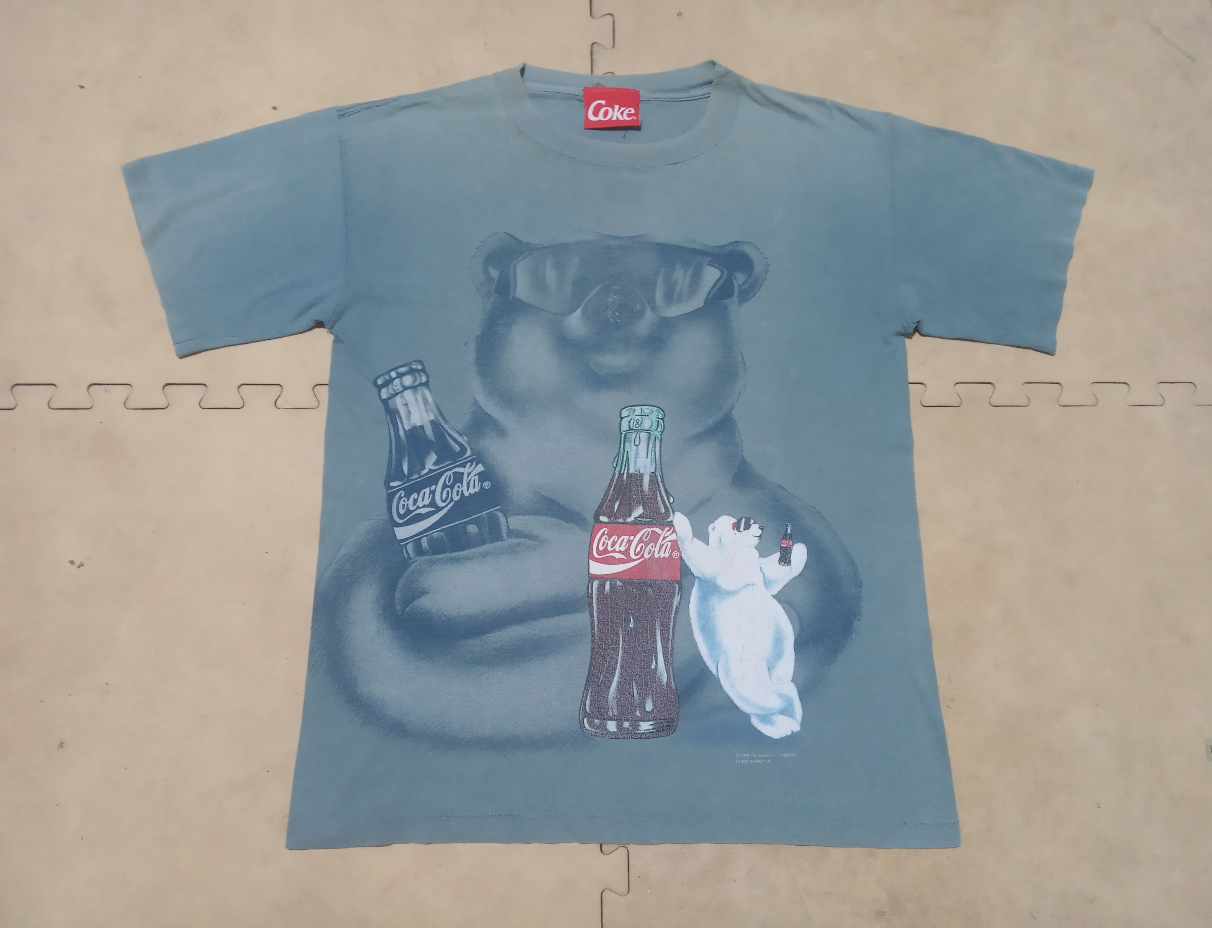 Coca Cola 90s Coca Cola Bear Size US M / EU 48-50 / 2 - 1 Thumbnail