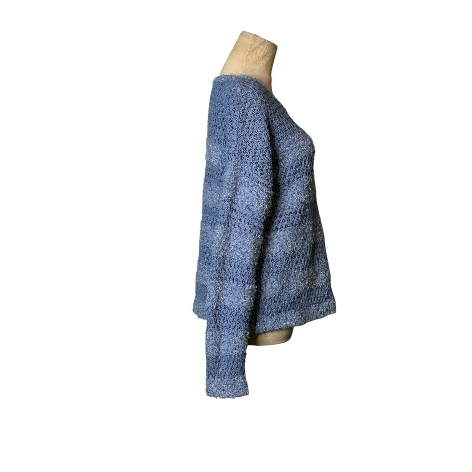 Almost Famous Almost Famous blue stripes long sleeves sweater size Small Size S / US 4 / IT 40 - 7 Thumbnail