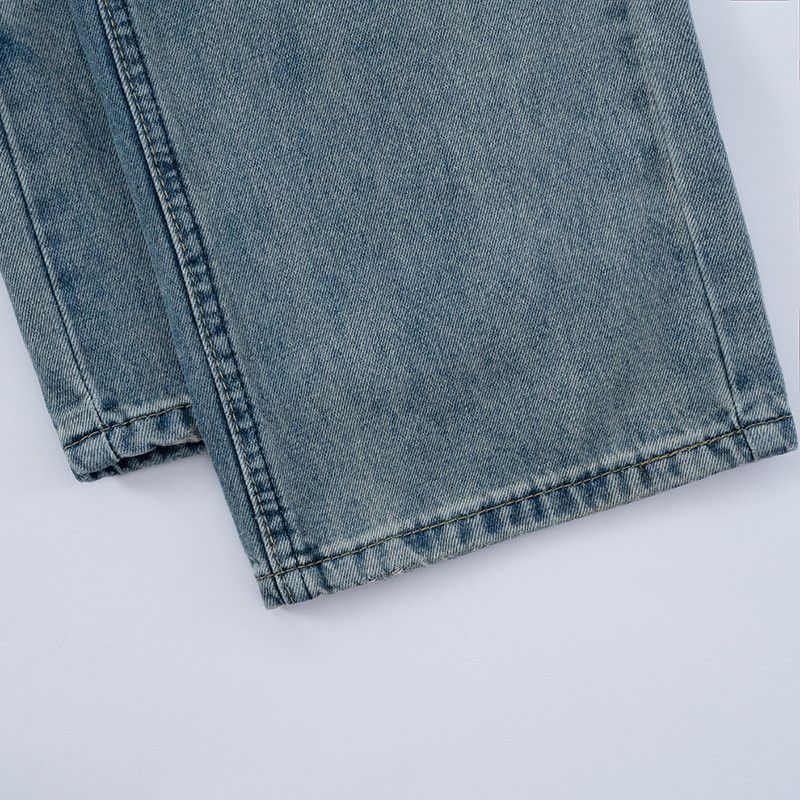 Jean American retro whiskered blue jeans for men Size US 32 / EU 48 - 6 Thumbnail