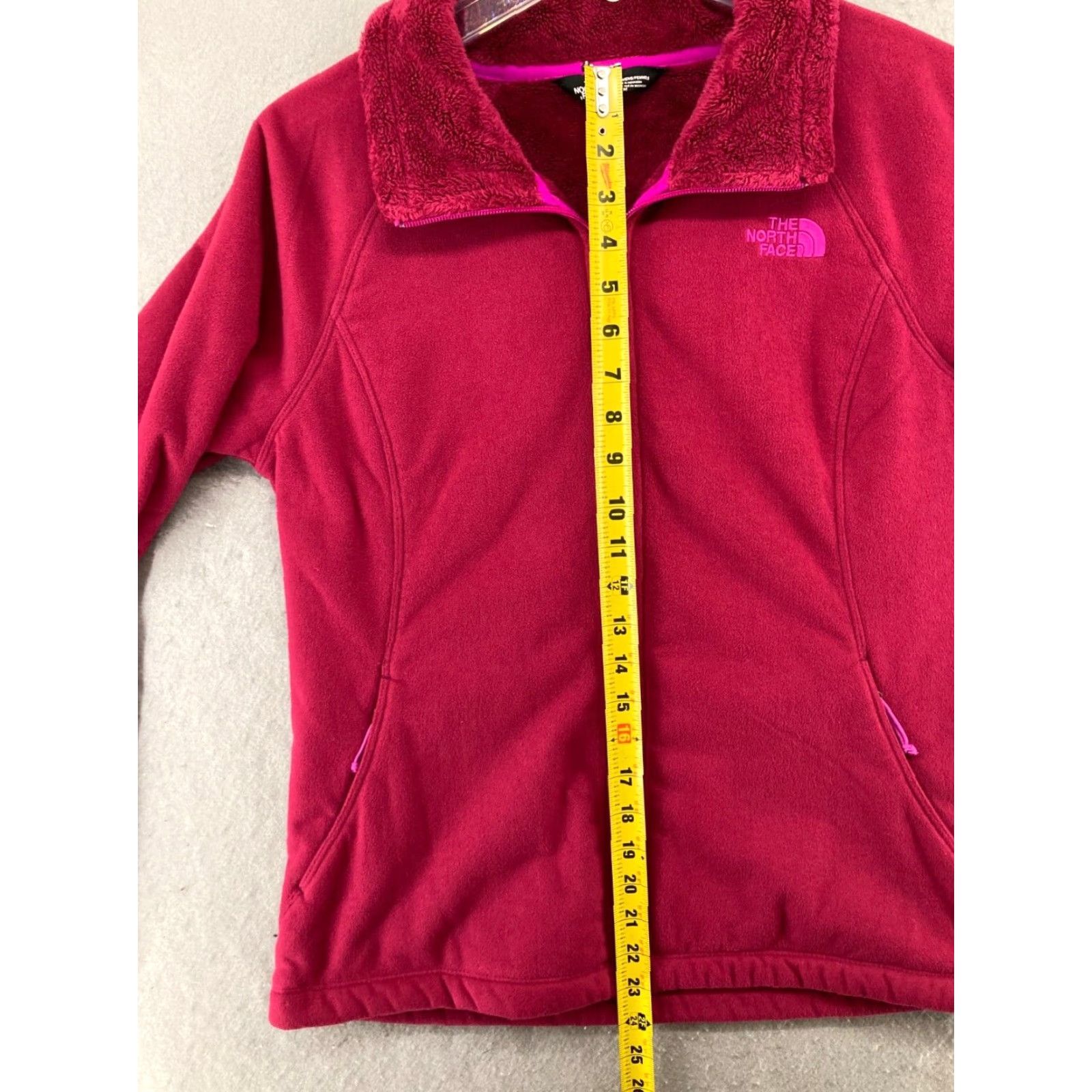 The North Face The North Face Womens Jacket M Pink Full Zip Sherpa Fleece Athletic Casual, Travel, Workwear, Classic, Outdoor, Colorful, 90s? Size M / US 6-8 / IT 42-44 - 3 Thumbnail