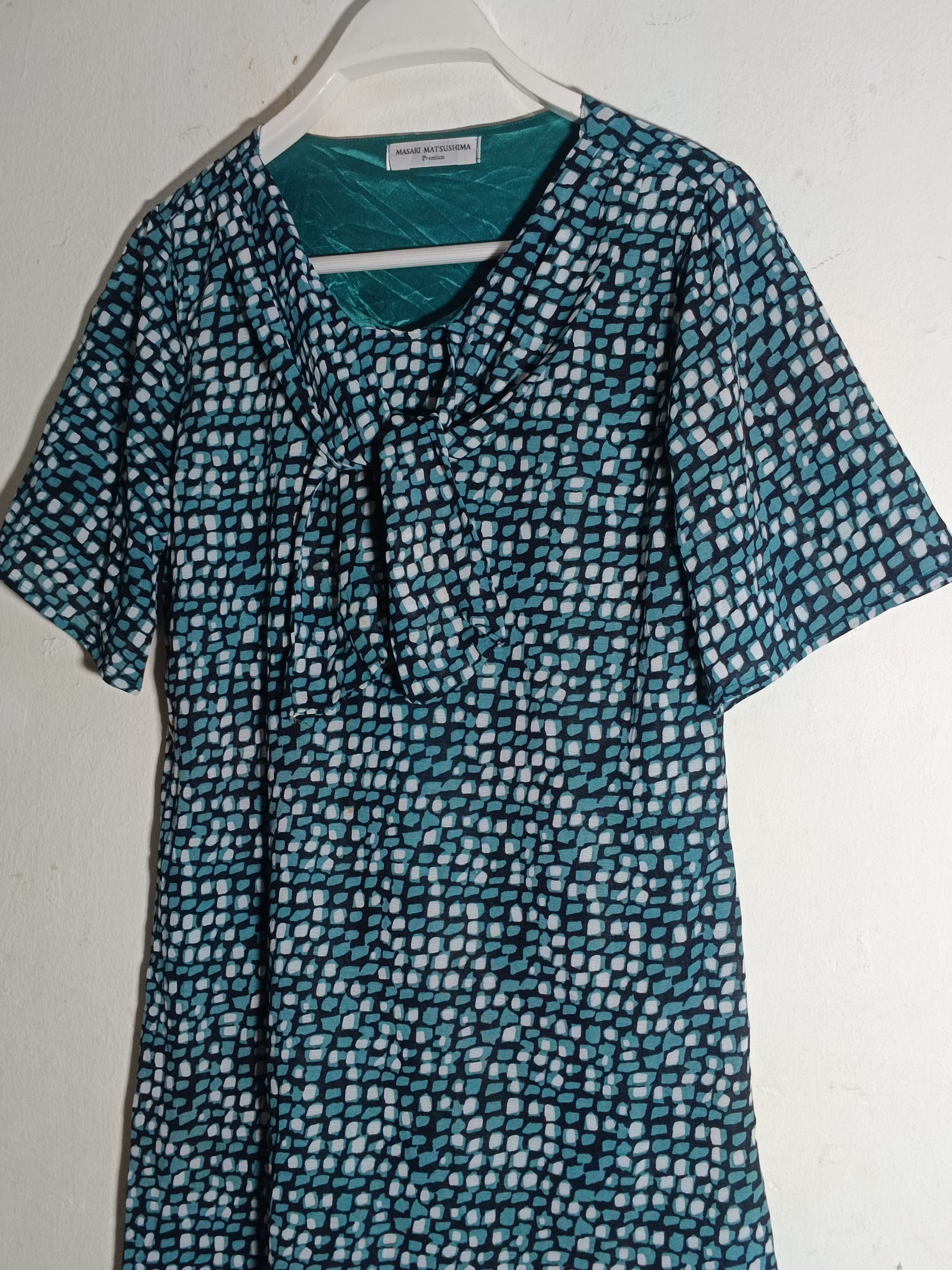 Issey Miyake × Japanese Brand × Masaki Matsushima Masaki Matsushima Neck Tie Size US M / EU 48-50 / 2 - 2 Thumbnail