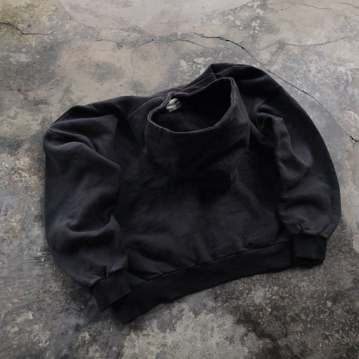 If Six Was Nine 2000’s heavyweight blank hoodie faded black Size US XL / EU 56 / 4 - 3 Thumbnail