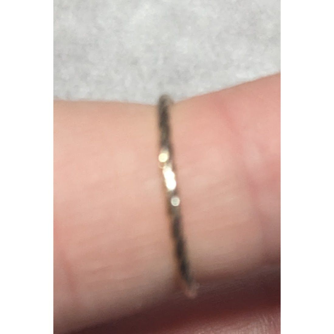 Other Minimalist Fairycore Butterfly Charm Gold Tone Ring Size 5 Size ONE SIZE - 10 Thumbnail