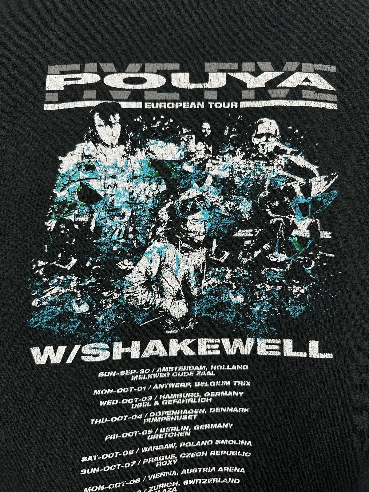 G59 Records Pouya x Shakewell European Tour T-Shirt Size US L / EU 52-54 / 3 - 10 Thumbnail
