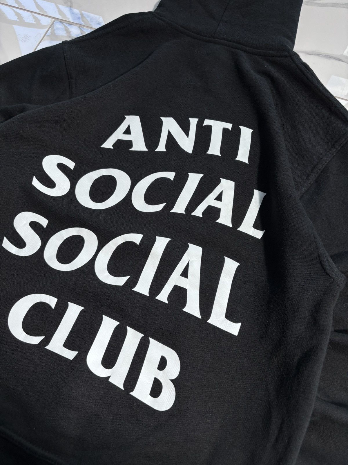 Anti Social Social Club Anti Social Social Club Baggy Hoodie ASSC Black Y2K Rap Size US S / EU 44-46 / 1 - 2 Thumbnail