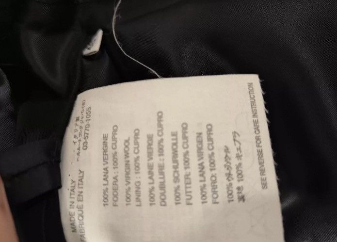 Helmut Lang Helmut Lang's personal suit jacket 2412-Nextarrow Size 46R - 8 Thumbnail