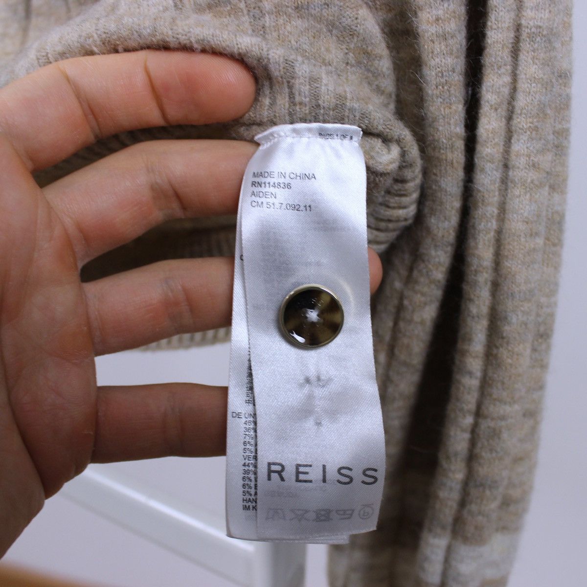Reiss Reiss Sweaters Jumper Long Sleeve Size US L / EU 52-54 / 3 - 5 Thumbnail