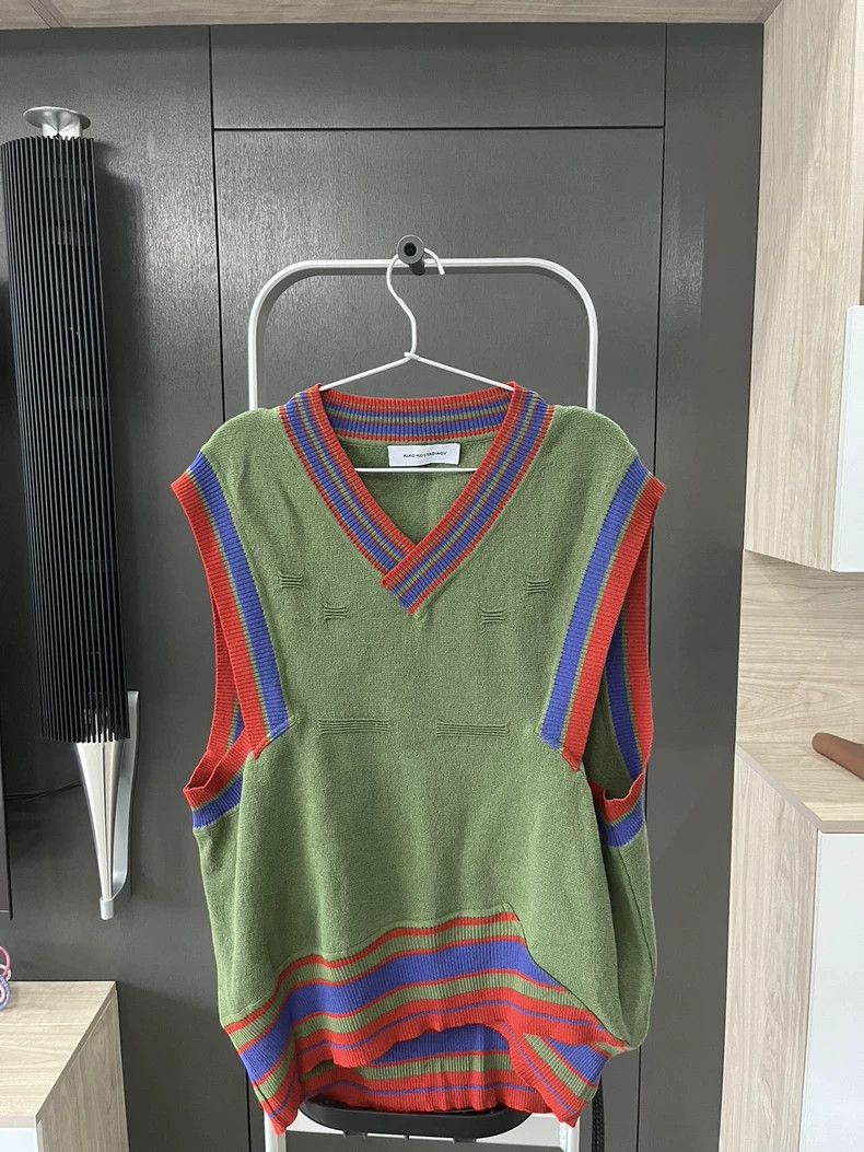 Kiko Kostadinov Kiko Kostadinov Size 5221aw Green Vest 2506-Nextarrow Size US M / EU 48-50 / 2 - 2 Thumbnail