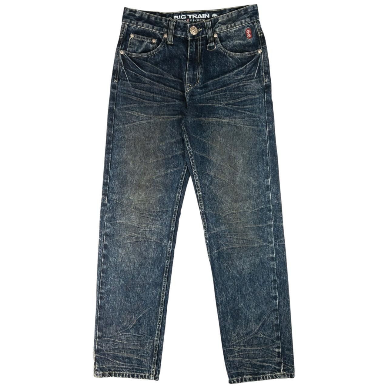 Other Big Train Embroidered Koi Fish Japanese Denim Jeans Size W30 Size US 30 / EU 46 - 3 Thumbnail