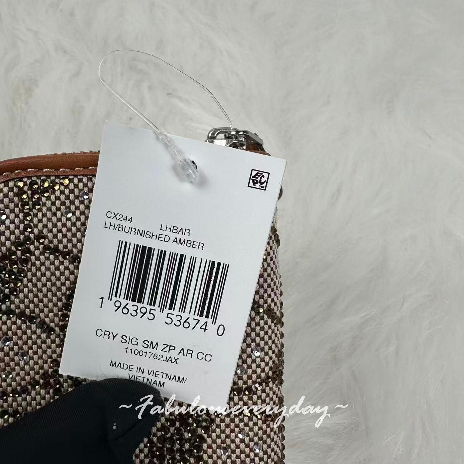 Coach Coach Essential Small Zip Around Card Case Crystal Jacquard Size ONE SIZE - 5 Thumbnail