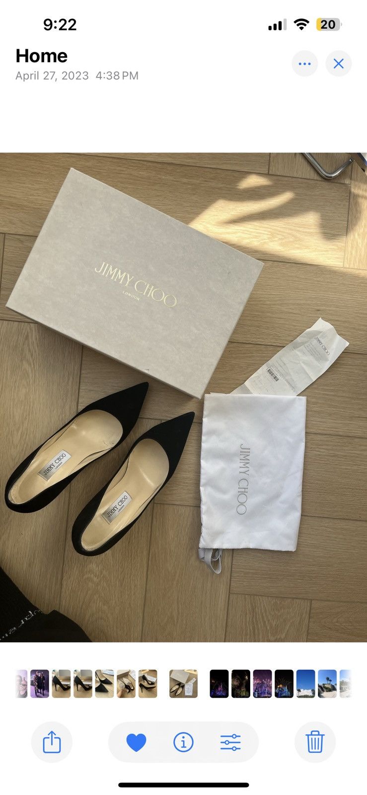 Jimmy Choo Abel Size US 10.5 / IT 40.5 - 1 Thumbnail