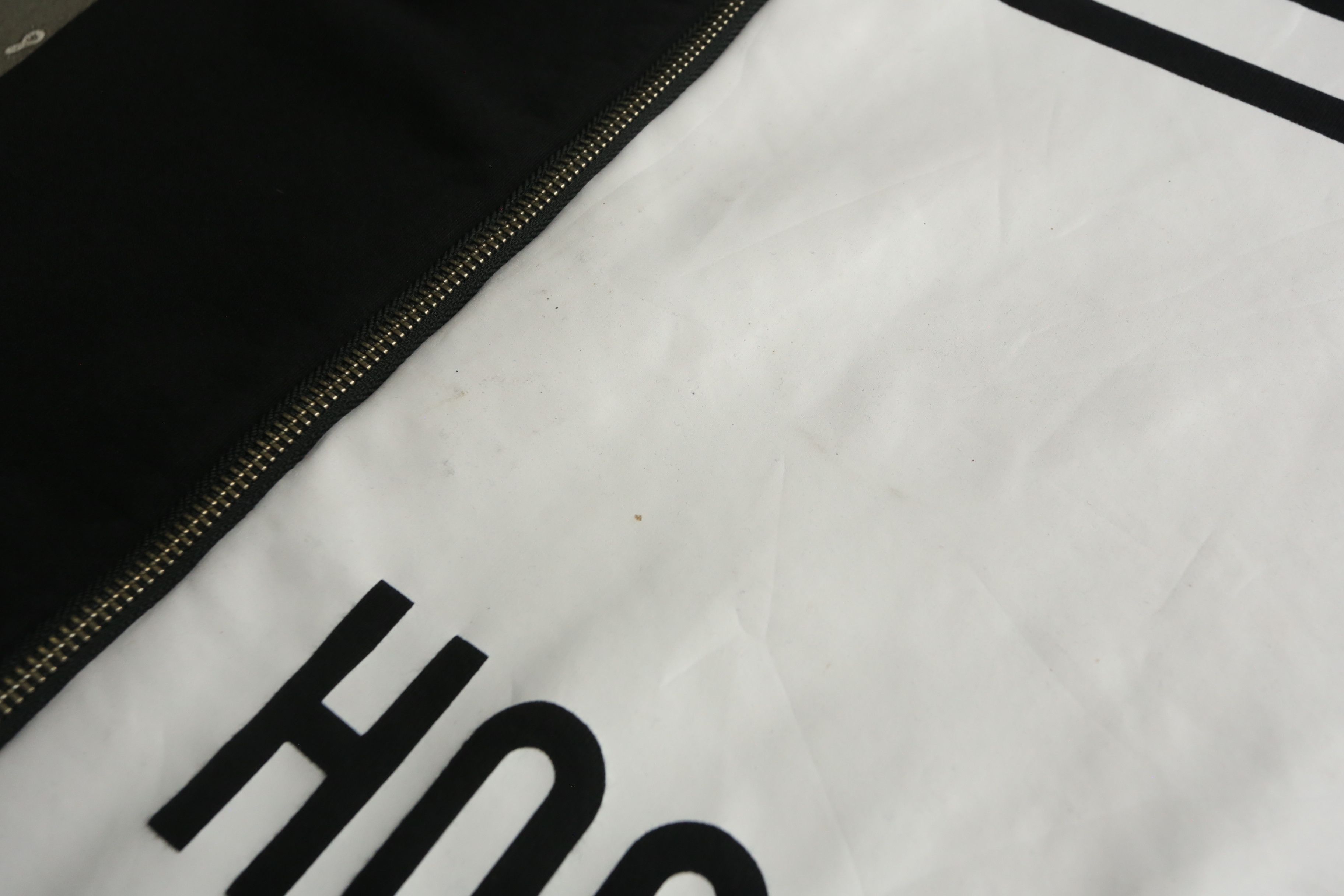 Hood By Air Hood by Air - S/S 15 - Zip Stripe Logo Hoodie Size US L / EU 52-54 / 3 - 5 Thumbnail