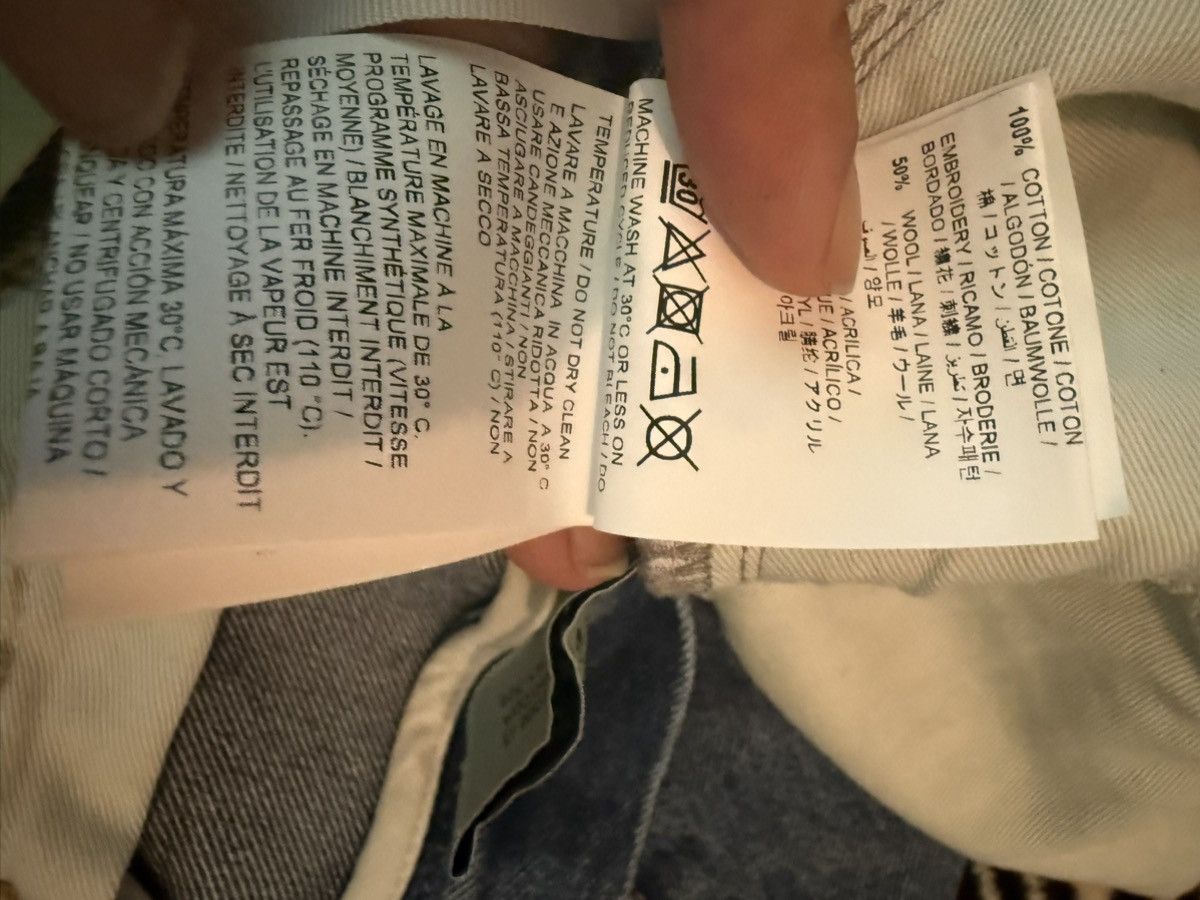 Off-White Off-White Denim Jeans – Diagonal Stripe Print Size US 29 - 14 Thumbnail