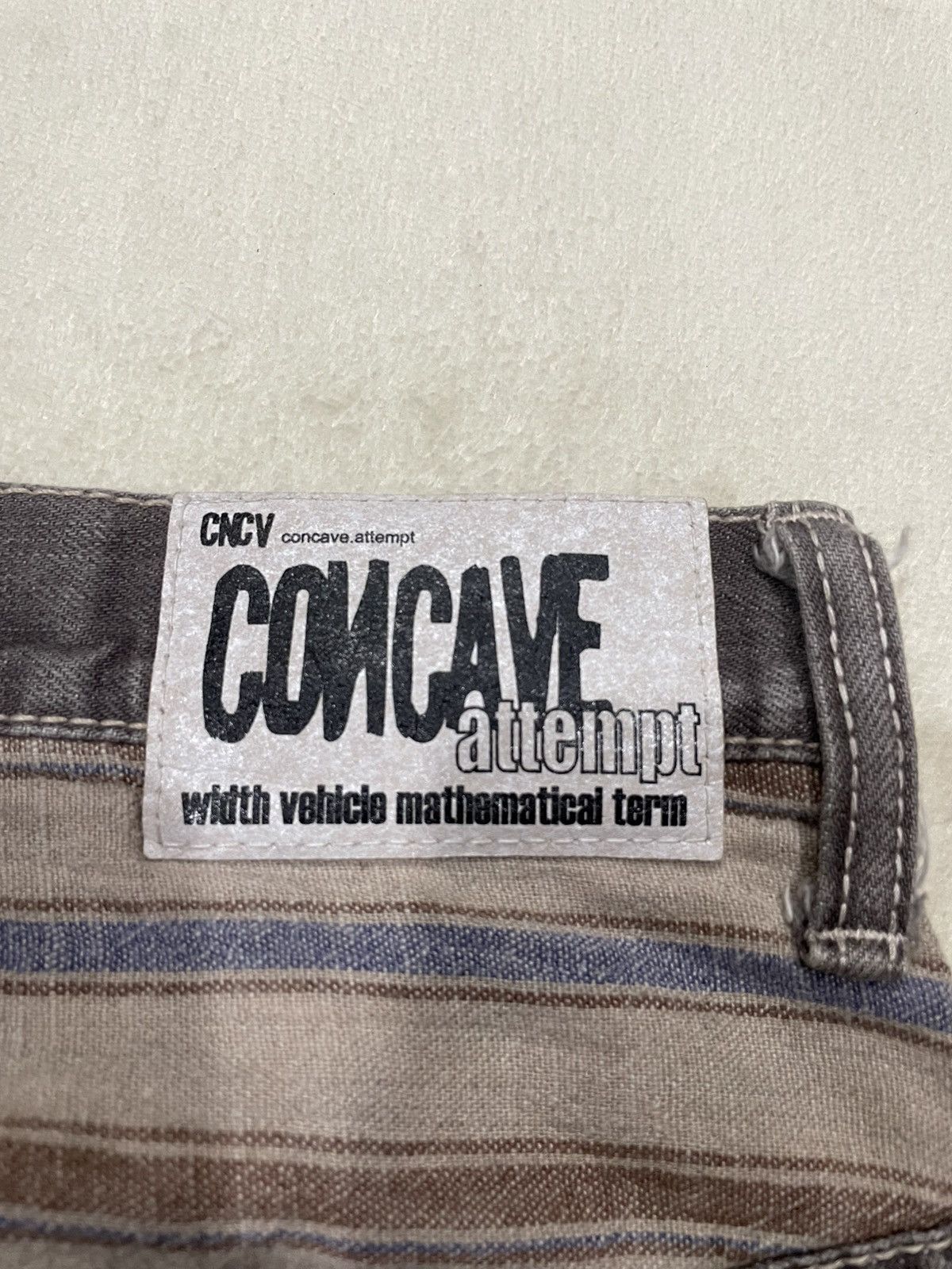 Japanese Brand Vintage Concave japanese Branh Faded Denim Keans Size US 31 - 16 Thumbnail